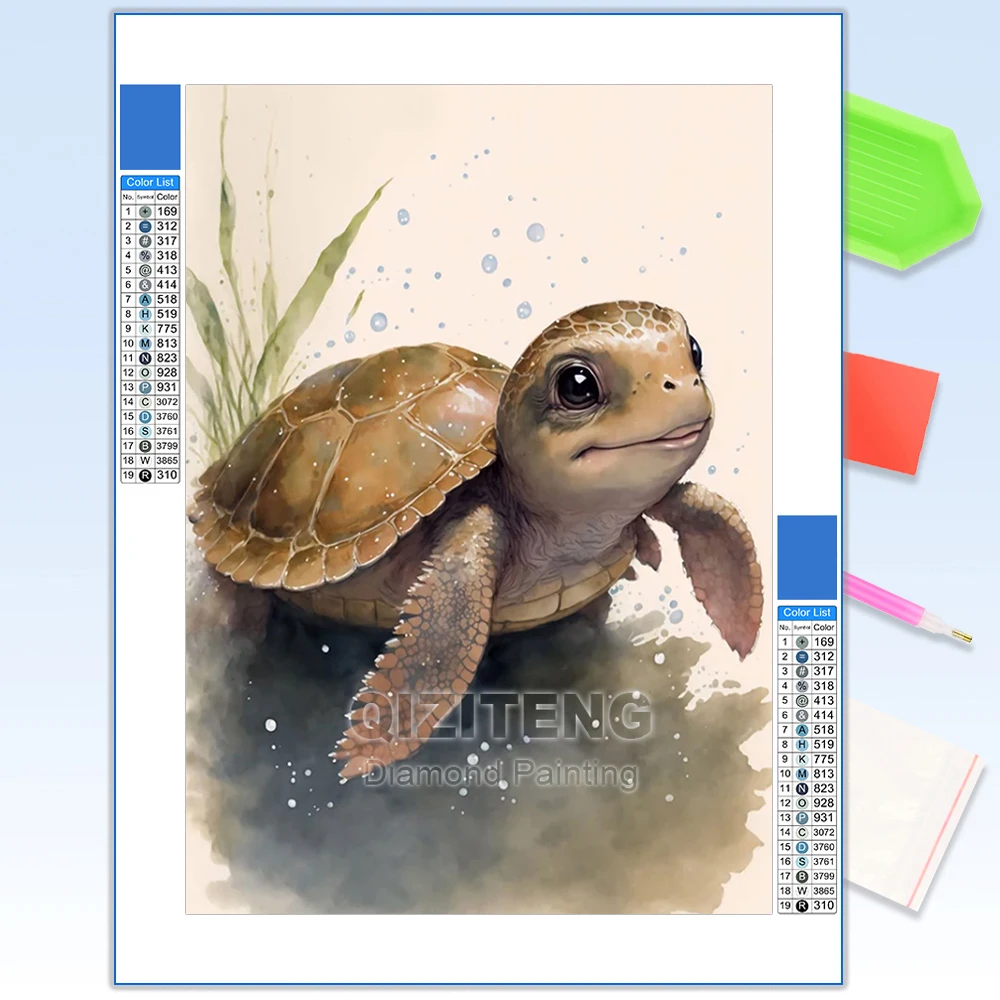 Baby Animal Diamond Paintings- Full Round or Square Drills- 30x40 cm or 40x50 cm - Image 20