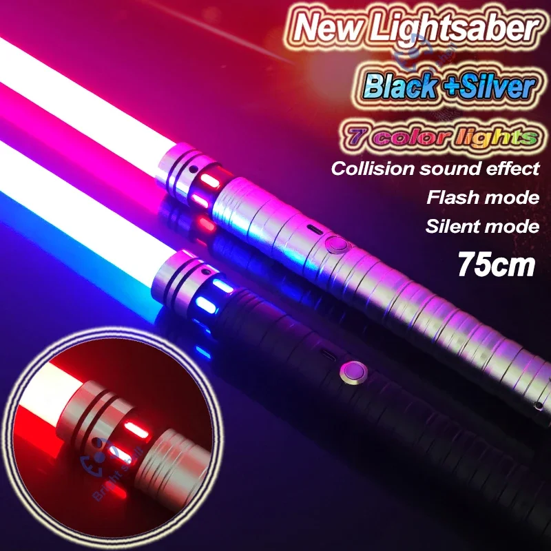 Metal, Toy Lightsaber- 15 Colors- Sound Effects- Force Blaster Toy- Jedi Laser Sword - Image 31