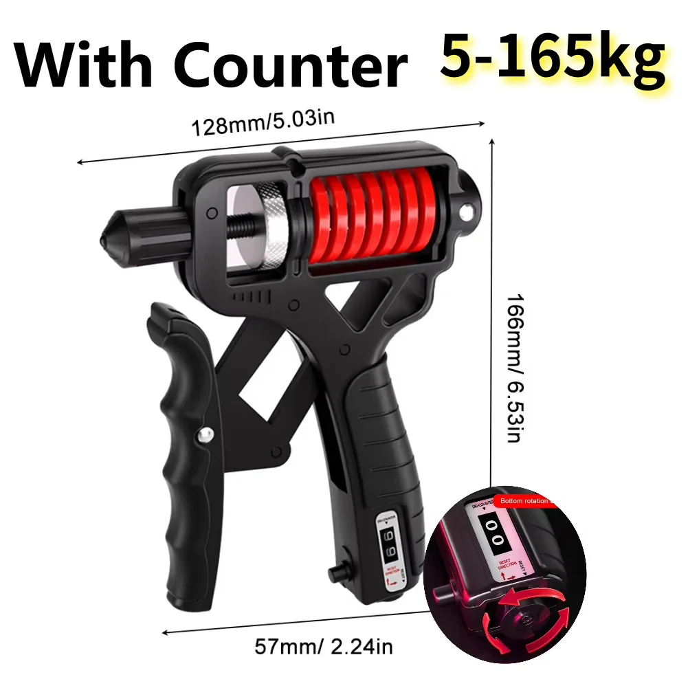 Spring Steel Gripper- Strength Trainer- Muscle Building-Injury Recovery for Rehabilitation Training - Image 8