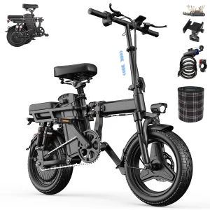 Adult Ebike- 500W Motor- Removable Lithium Battery- City Commuting- 22 MPH Top Speed- 35 Miles Range