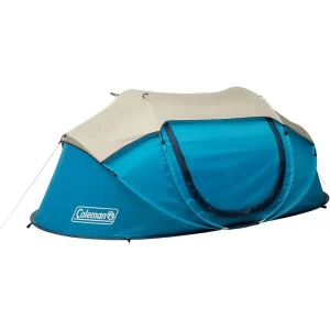 Coleman Pop-Up Instant Tent- Sets Up in 10 Seconds- Portable & Lightweight- 2-Person Tent with Adjustable Rainfly