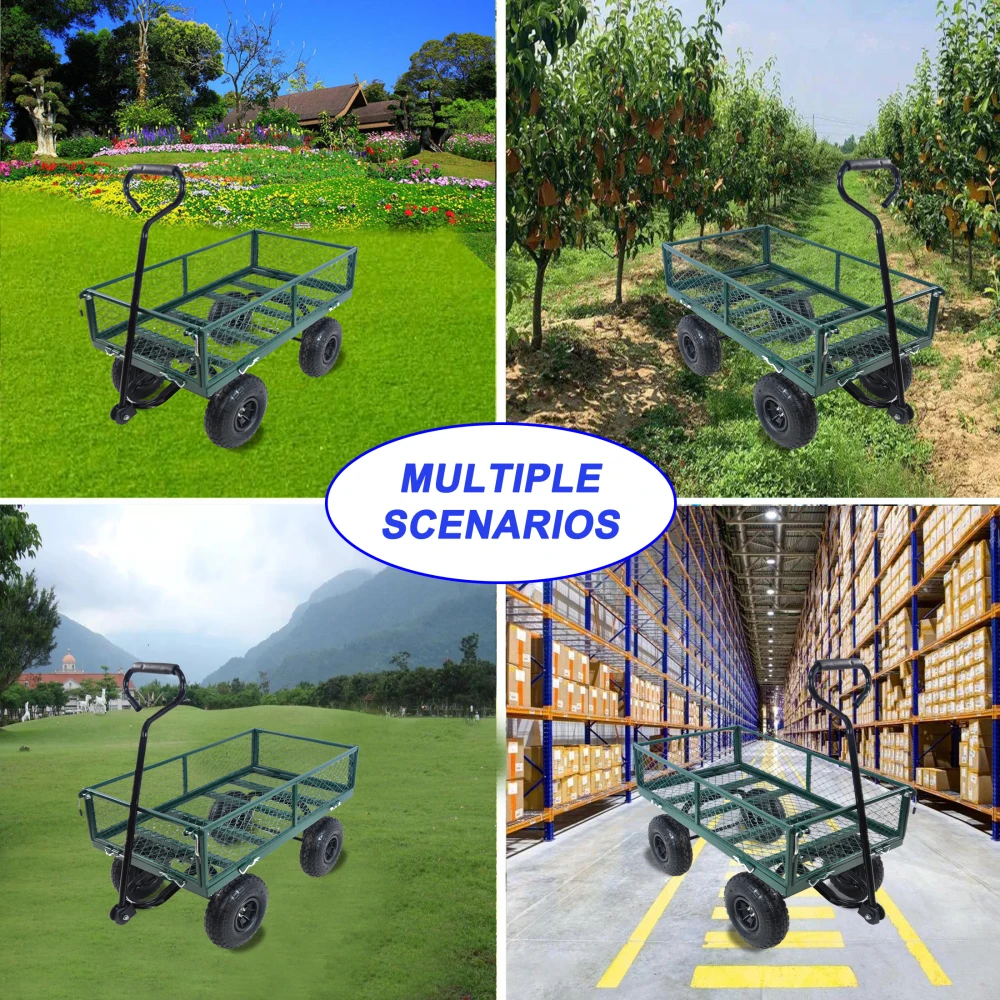 Garden Wagon- Make It Easier To Transport Firewood, Compost, Groceries, Tools, etc. - Image 3