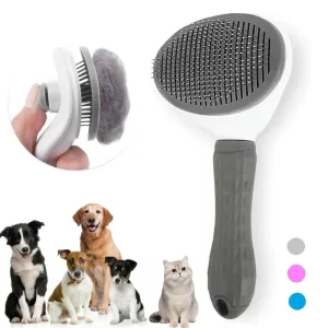 Dog/ Cat Brush- Self Cleaning- Pet Hair Remover Brush