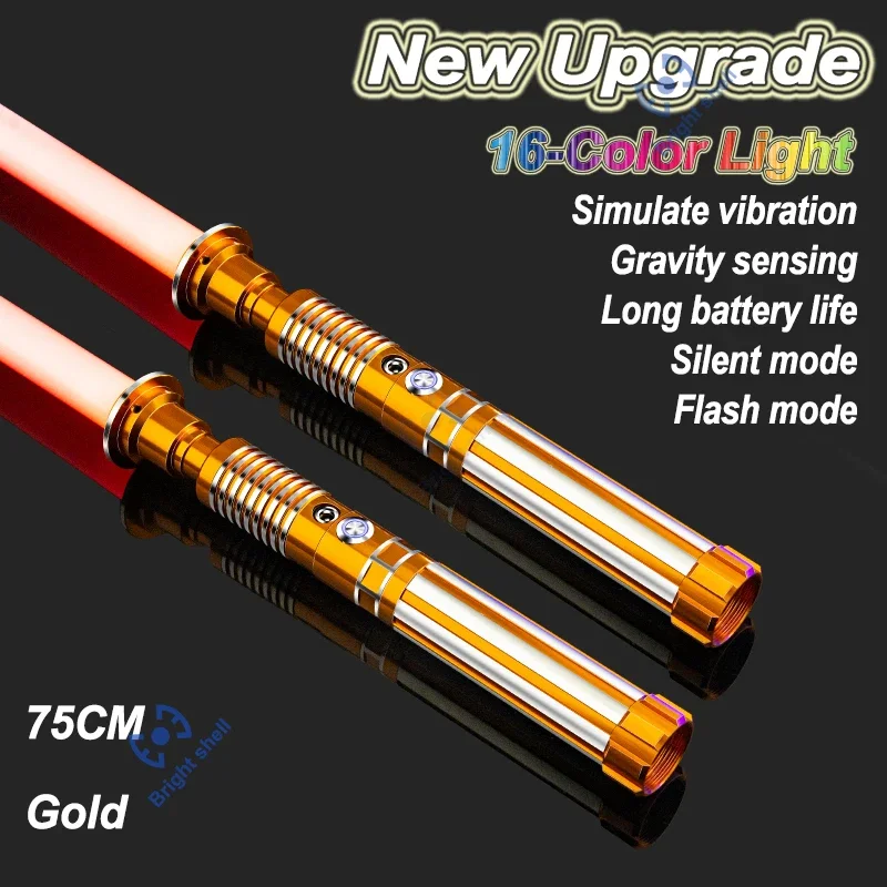 Metal, Toy Lightsaber- 15 Colors- Sound Effects- Force Blaster Toy- Jedi Laser Sword - Image 23