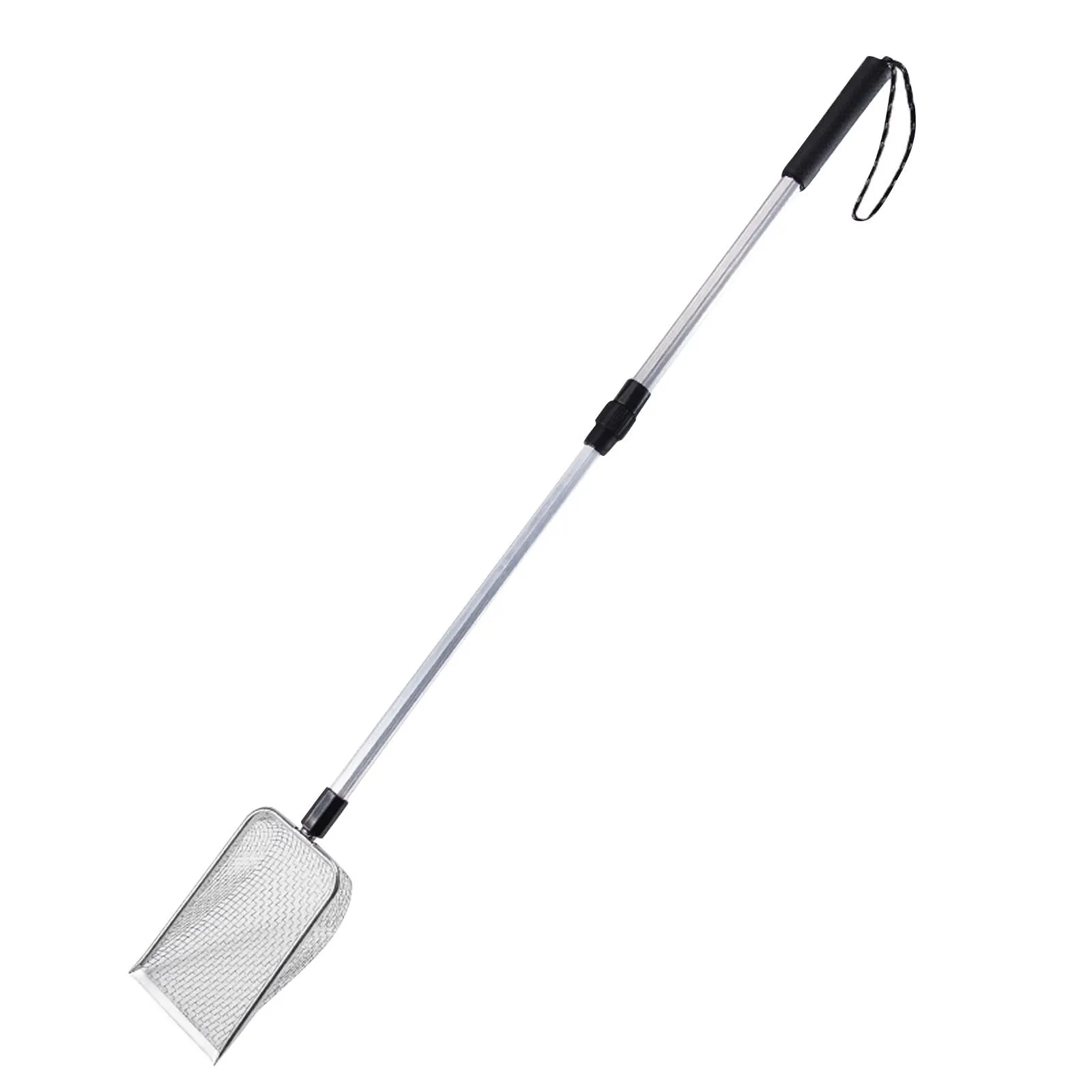 Long-handled Cat Litter Scoop- Stainless Steel- Fine Mesh- Easy To Clean- Non-Stick and Durable - Image 2