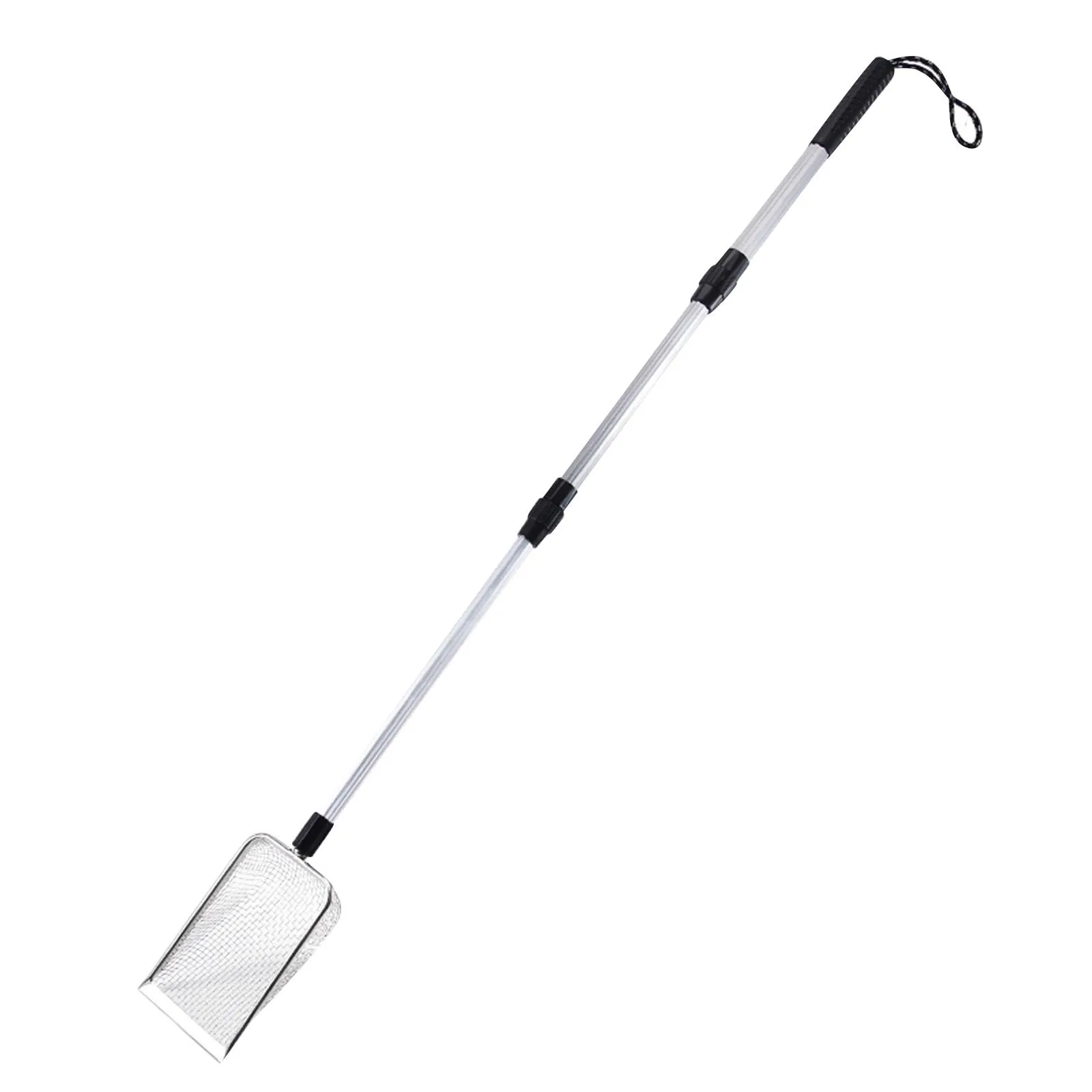 Long-handled Cat Litter Scoop- Stainless Steel- Fine Mesh- Easy To Clean- Non-Stick and Durable - Image 3