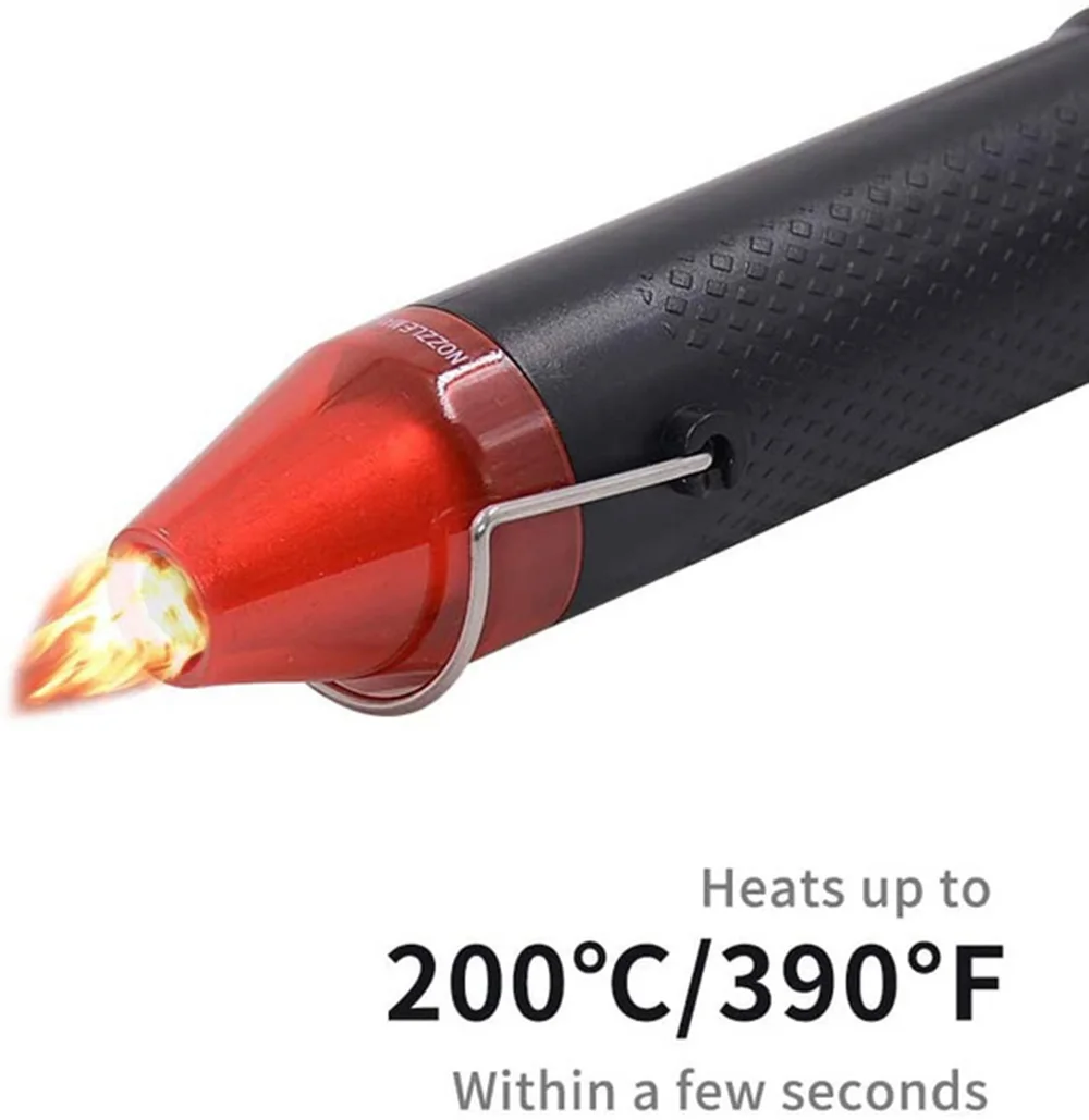 300W Electrical Mini Heat Gun- Handheld Hot Air Gun- 300-PCS- DIY Craft Embossing. Shrink Wrapping, etc. - Image 5
