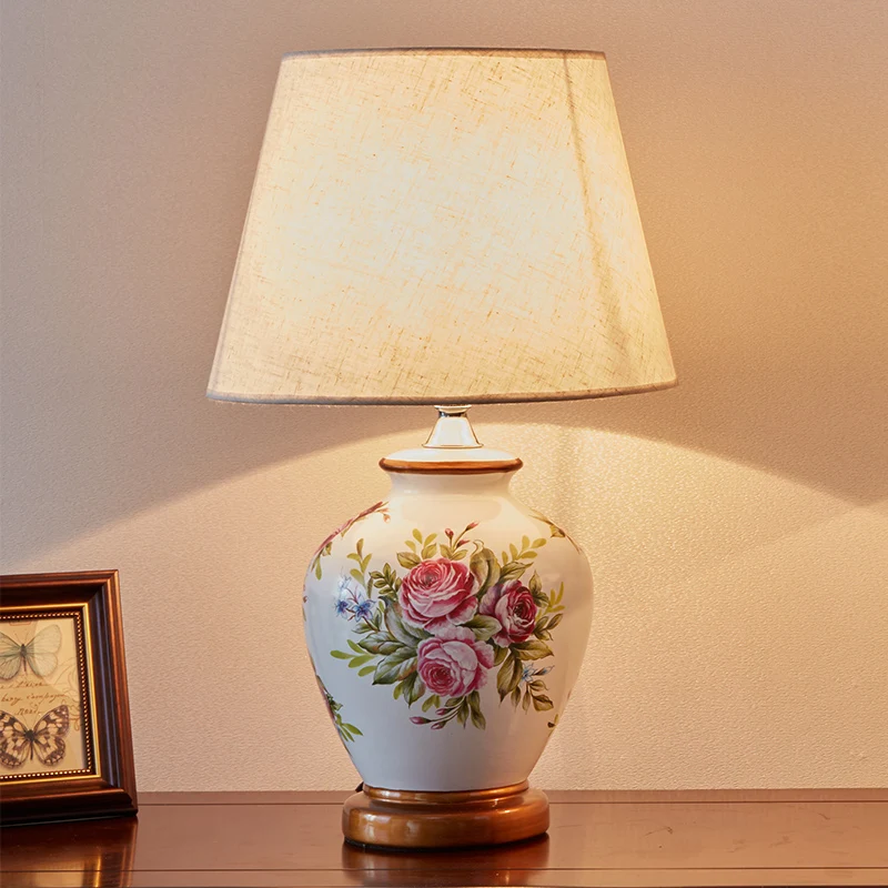 High-end Table / Bedroom Lamp- Decorative Ceramic Table Lamp - Image 3