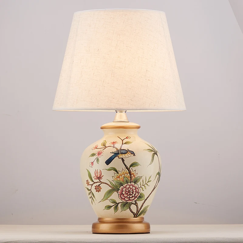 High-end Table / Bedroom Lamp- Decorative Ceramic Table Lamp - Image 9