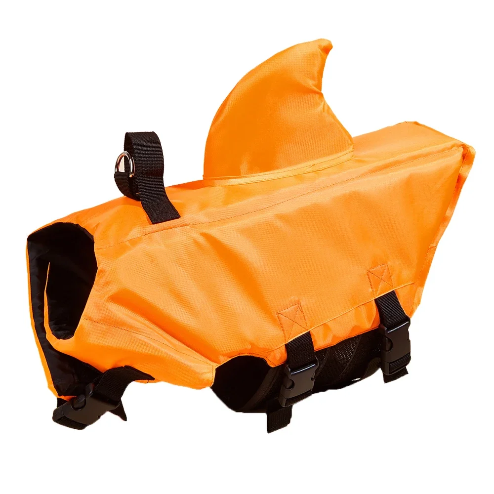 Shark Fin Dog Life Jacket- Enhanced Buoyancy- Sizes X SM to XXL- Safety Vest with Handle - Image 9