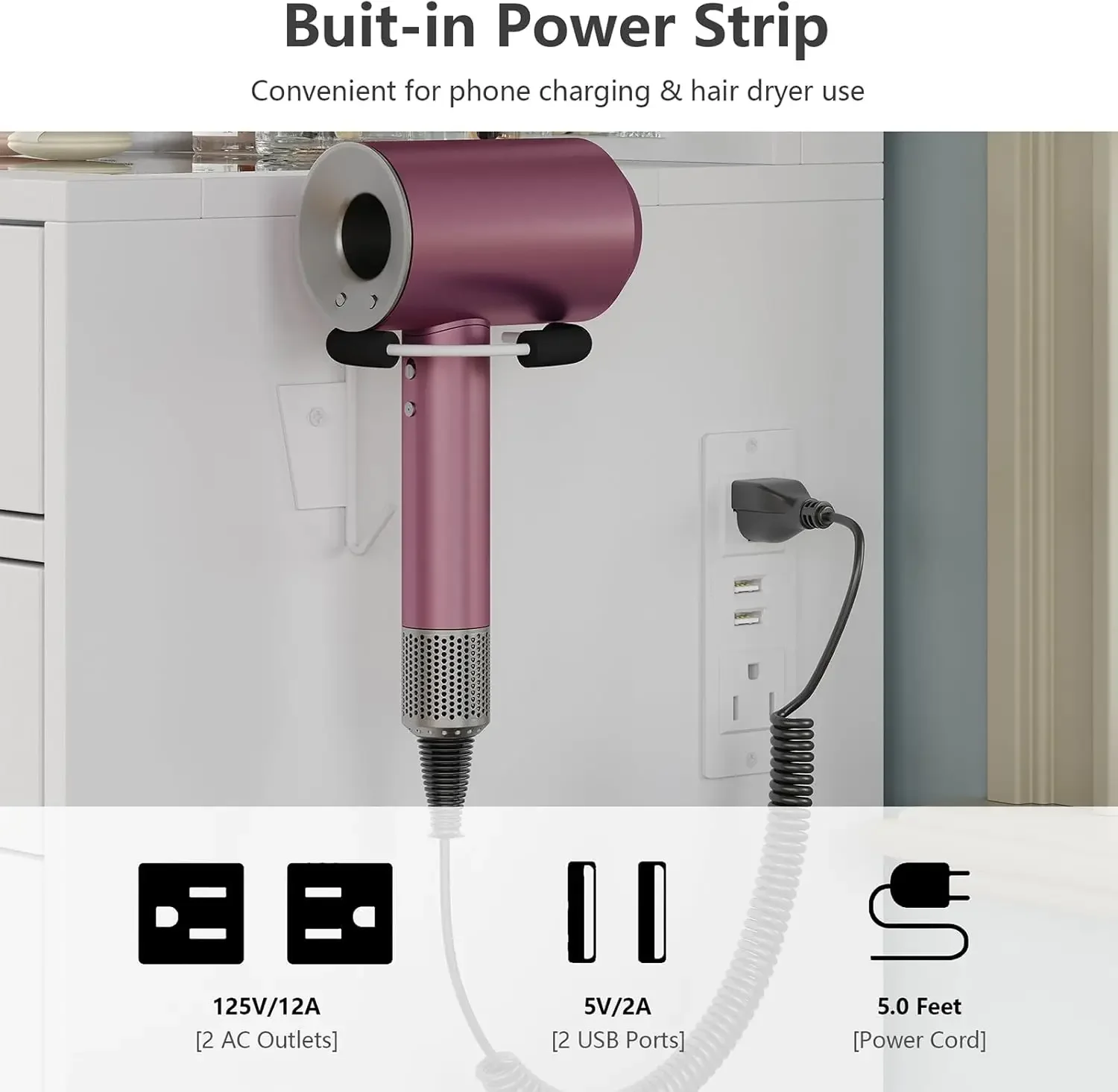 Vanity Desk with Mirror and Lights- Charging Station- 3-Color Lighting Modes- 15 Drawers and Stool - Image 6