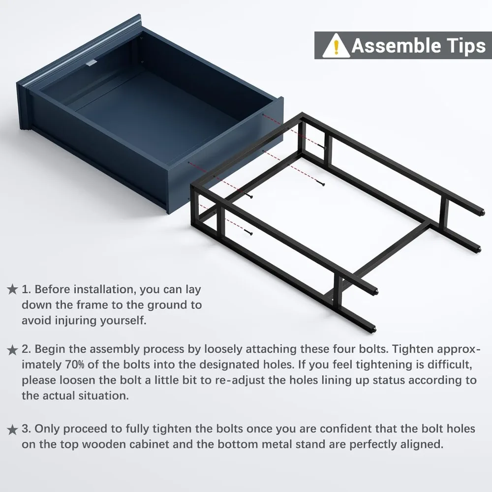 Over-the-Toilet Storage Cabinet with Doors and Shelf- 4 Colors - Image 5