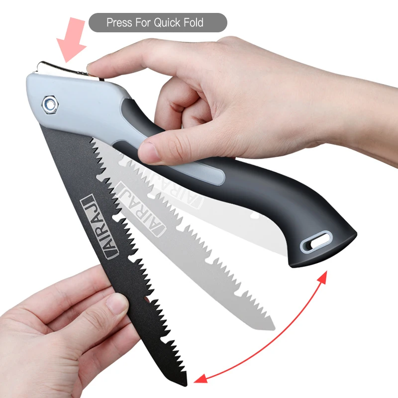 Multifunction Folding Saw- Gardening- Pruning- Camping- Hacksaw - Image 4
