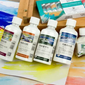 100/280ml Acrylic Blending Liquid- White Acrylic Paint Thinner- Gloss Painting- Molding Paste