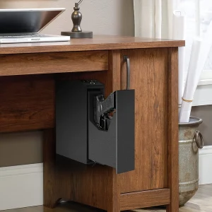 Biometric Slider Handgun Safe- Nightstand, Desk, Bedside, Truck - Auto Sliding Door