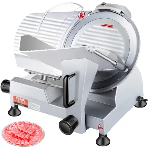 Meat Slicer- 200W/240W/320W/340W- Electric, Deli Food Slicer- Adjustable Thickness- Commercial and Home Use- Cut Meat and Cheese