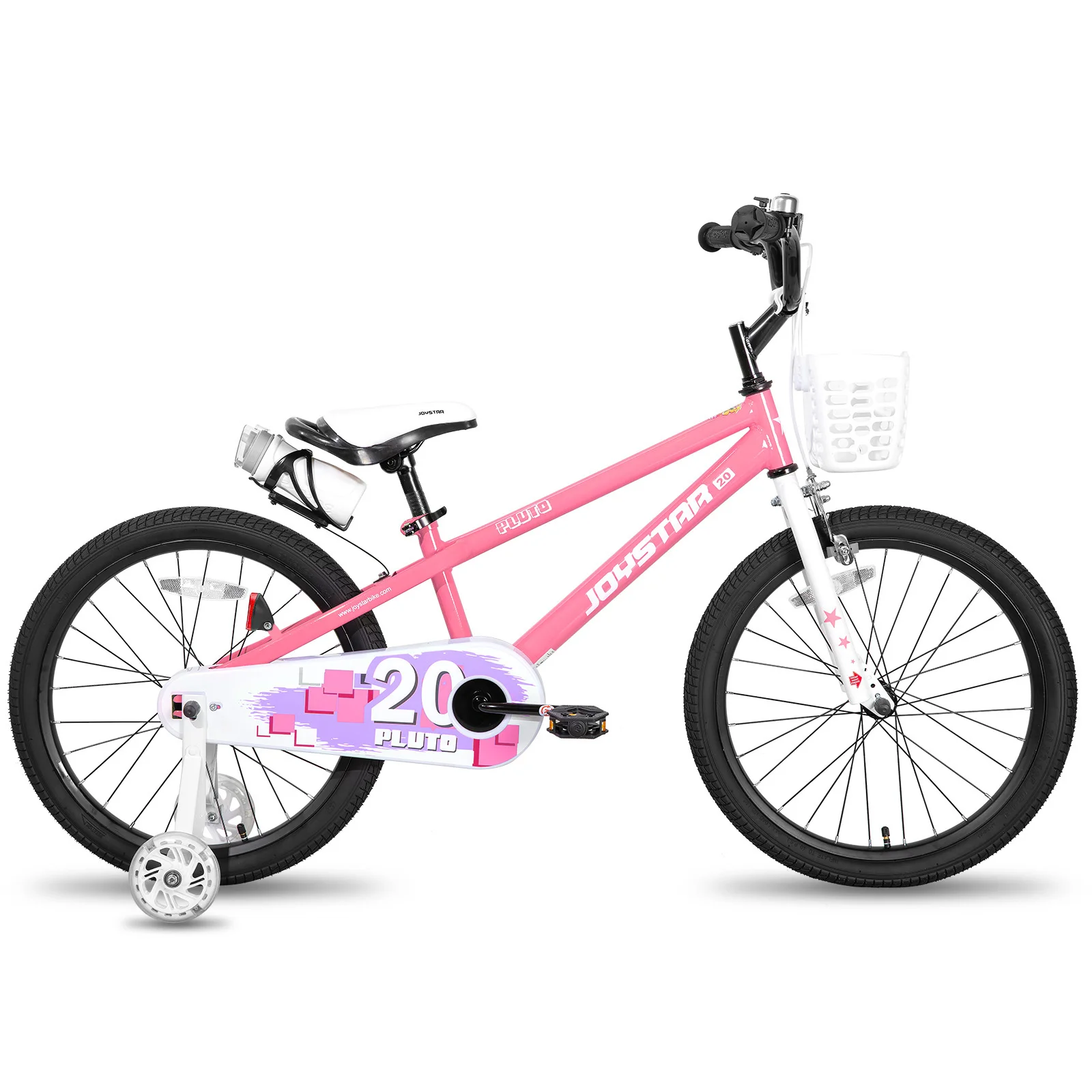 Kids' Bike with Light Up Training Wheels- Kids' Bicycle for Boys/ Girls Age 3-12 Years- Many Sizes and Colors - Image 12