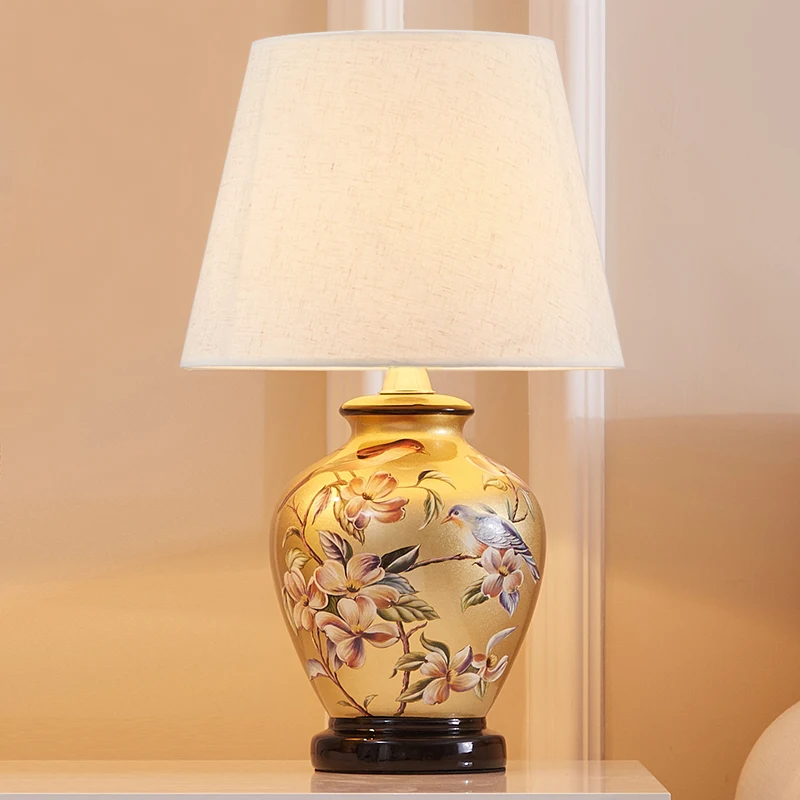 High-end Table / Bedroom Lamp- Decorative Ceramic Table Lamp - Image 8