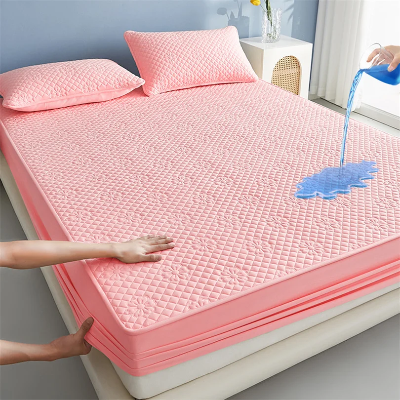 100% Waterproof- Thick Bedding, Mattress Cover- Mattress Protector- Twin, Full, Queen, C King, and King-Size- Many Colors - Image 11