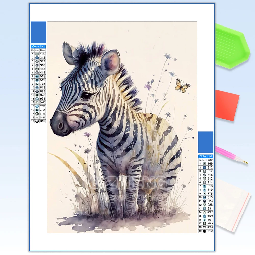 Baby Animal Diamond Paintings- Full Round or Square Drills- 30x40 cm or 40x50 cm - Image 10