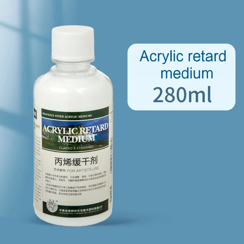 100/280ml Acrylic Blending Liquid- White Acrylic Paint Thinner- Gloss Painting- Molding Paste - Image 7