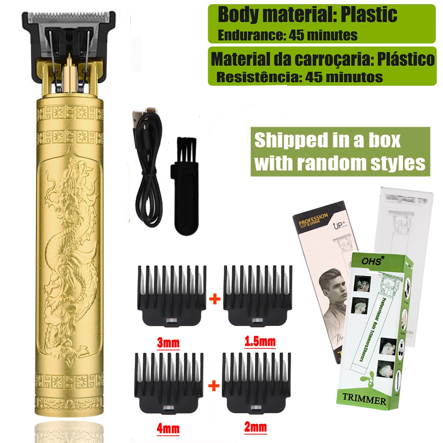 T9 Hair Clipper- Repair Beard- Shaving Body Hair- Electric Barber Machine - Image 15