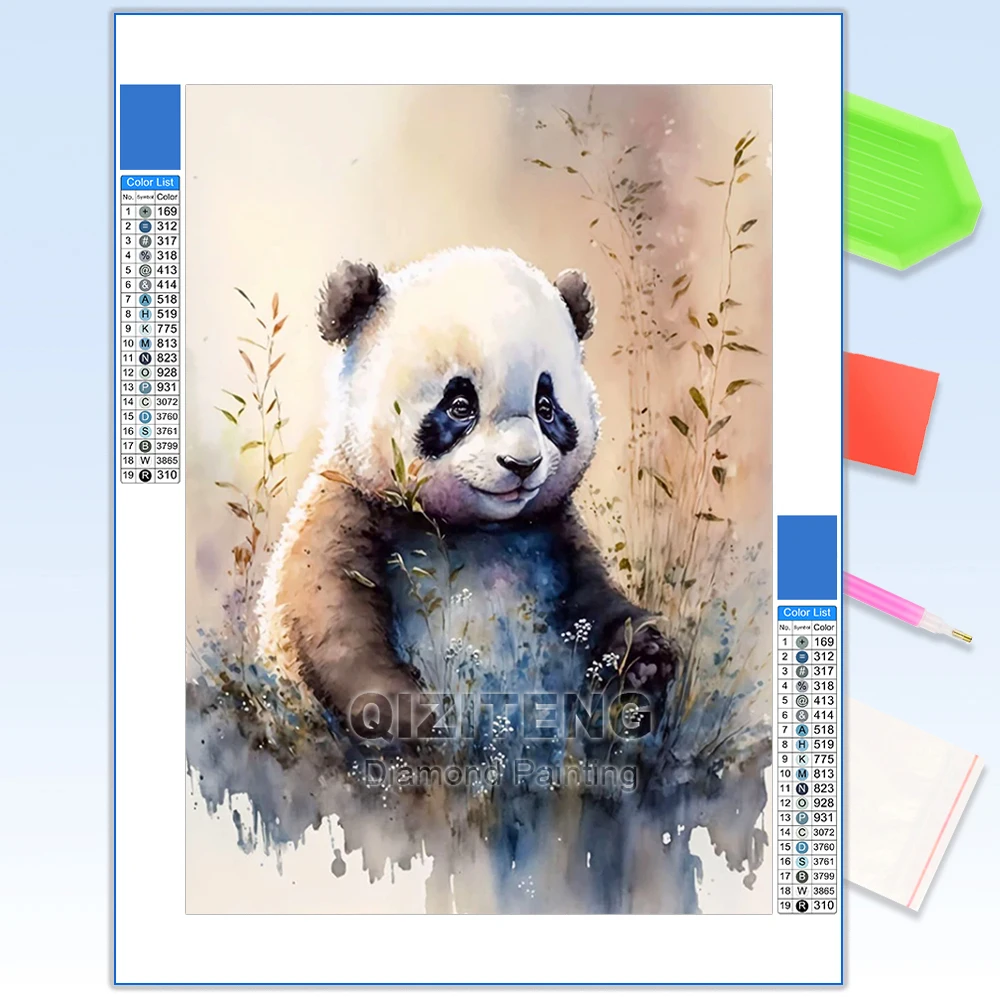 Baby Animal Diamond Paintings- Full Round or Square Drills- 30x40 cm or 40x50 cm - Image 8