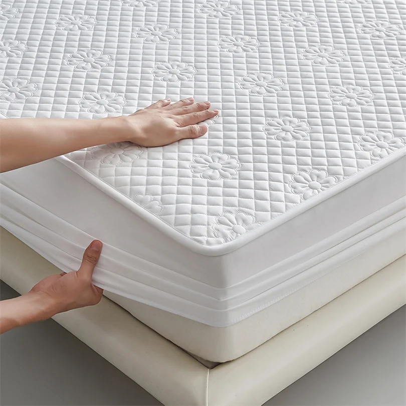 100% Waterproof- Thick Bedding, Mattress Cover- Mattress Protector- Twin, Full, Queen, C King, and King-Size- Many Colors - Image 5