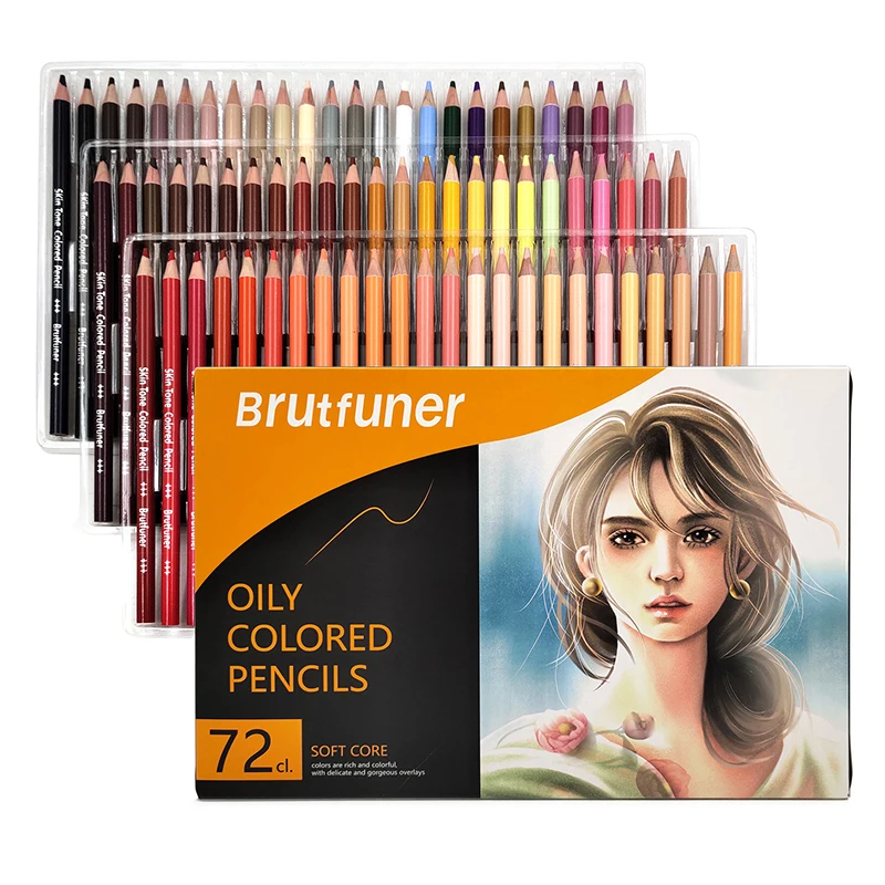 26/50/72 Colors - Professional Anime Character- Portrait Painting Color Pencil- Used for Professional Painting- Oil Pencils - Image 4