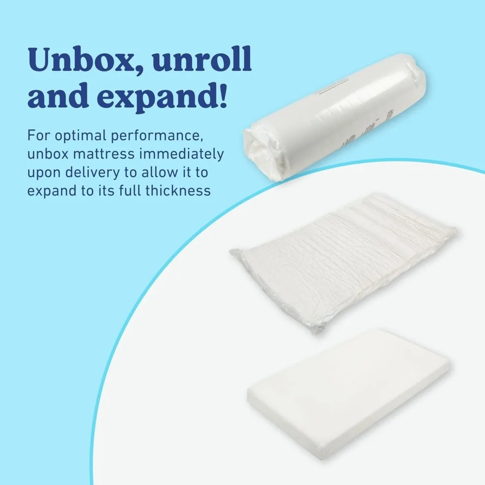 Premium Crib and Toddler Mattress – GREENGUARD Gold Certified & CertiPUR-US Certified- Fits All Standard Crib & Toddler Beds - Image 6