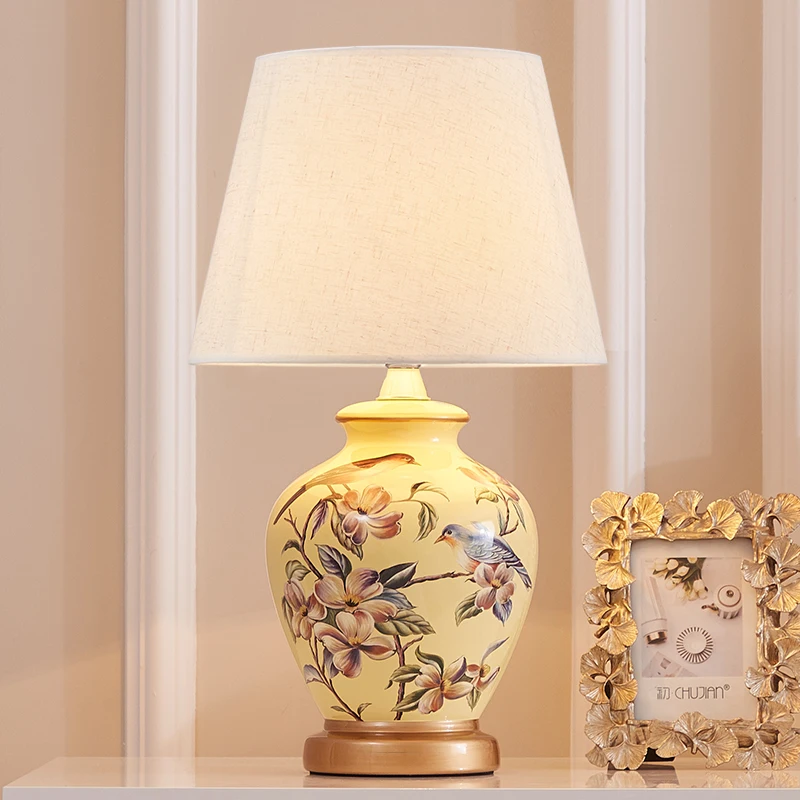 High-end Table / Bedroom Lamp- Decorative Ceramic Table Lamp - Image 6
