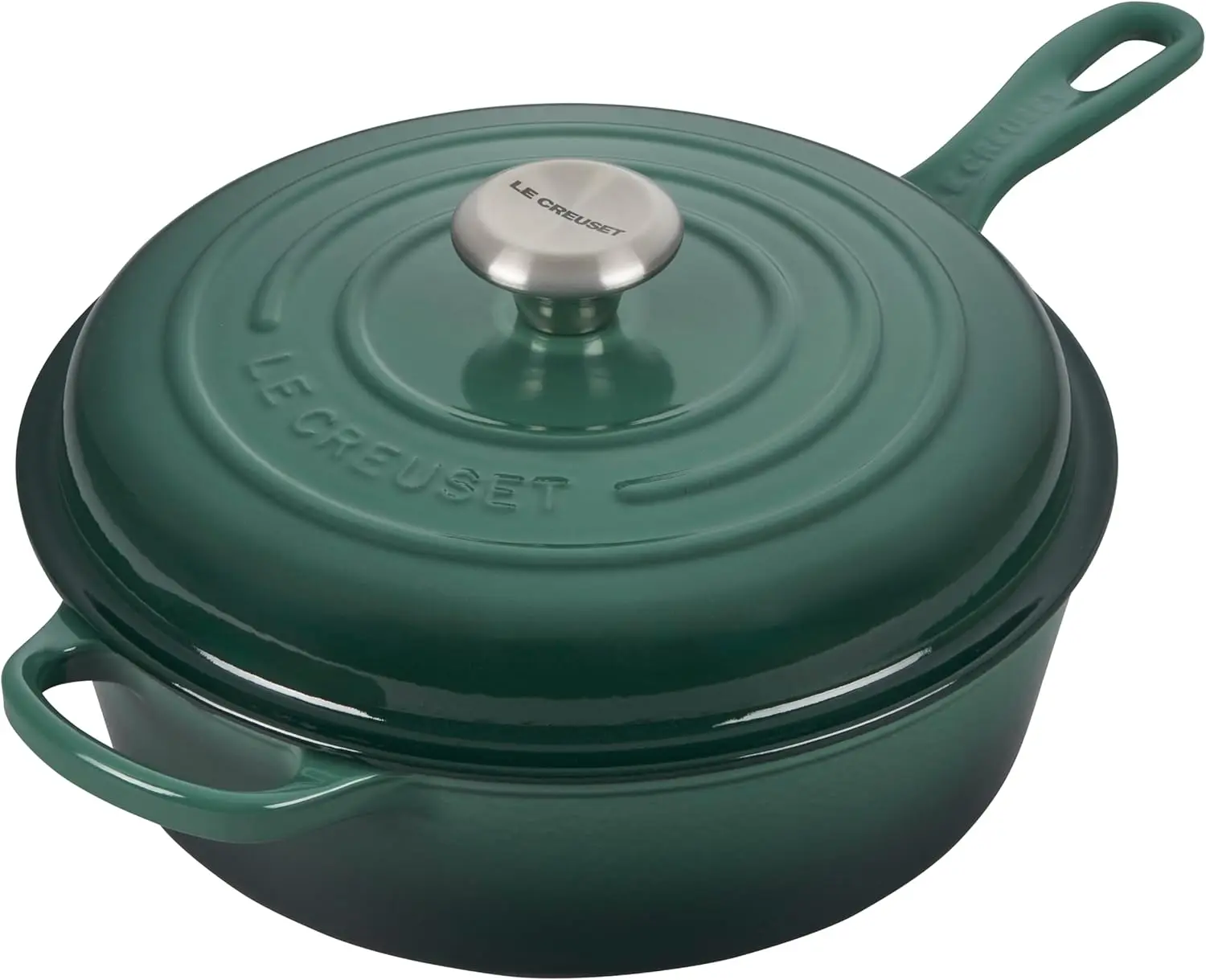 Le Creuset Enameled Cast Iron Signature Cassadou- 3.75 qt.- 3 Colors - Image 8
