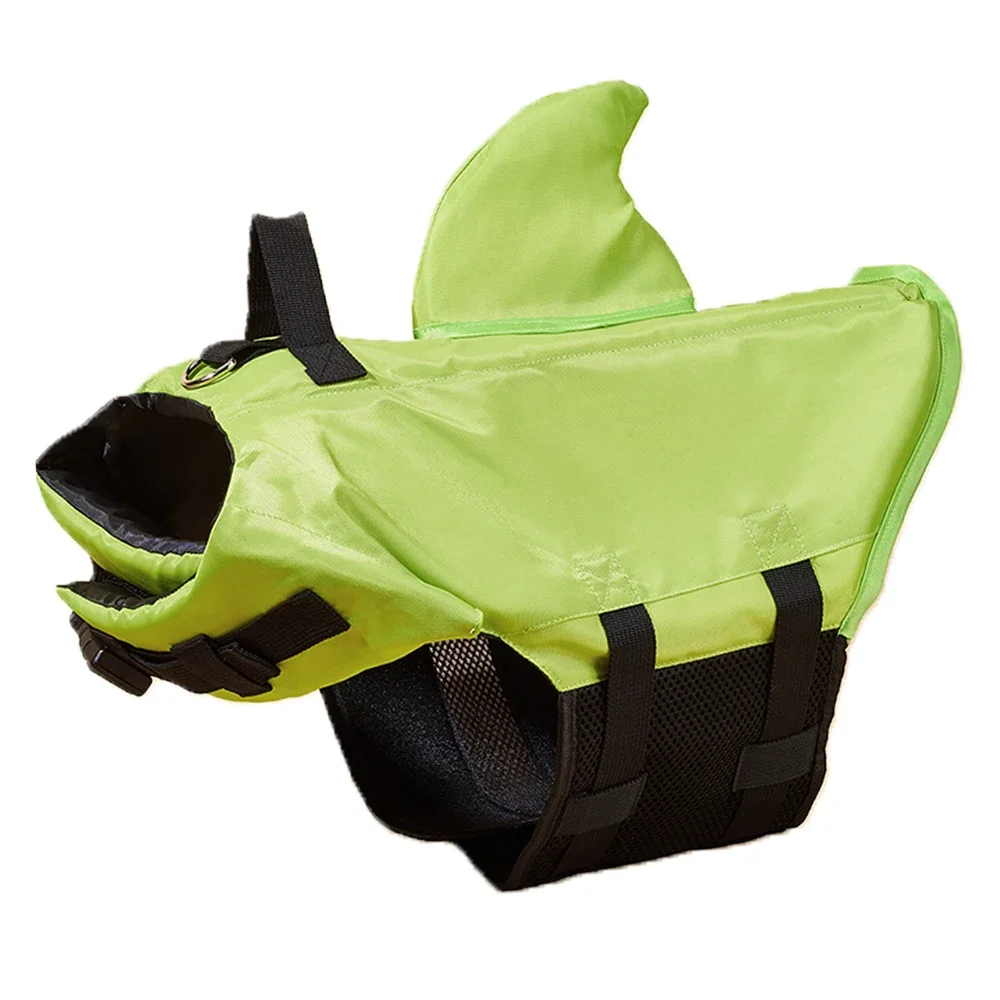 Shark Fin Dog Life Jacket- Enhanced Buoyancy- Sizes X SM to XXL- Safety Vest with Handle - Image 7