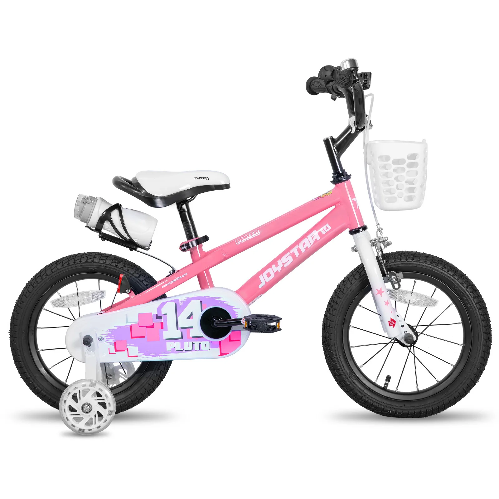 Kids' Bike with Light Up Training Wheels- Kids' Bicycle for Boys/ Girls Age 3-12 Years- Many Sizes and Colors - Image 13
