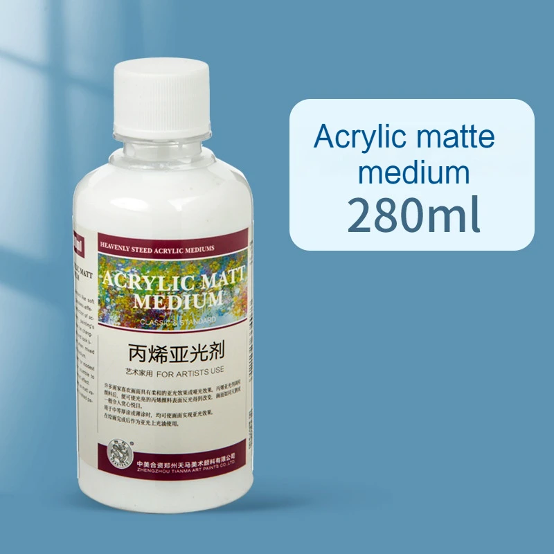 100/280ml Acrylic Blending Liquid- White Acrylic Paint Thinner- Gloss Painting- Molding Paste - Image 11