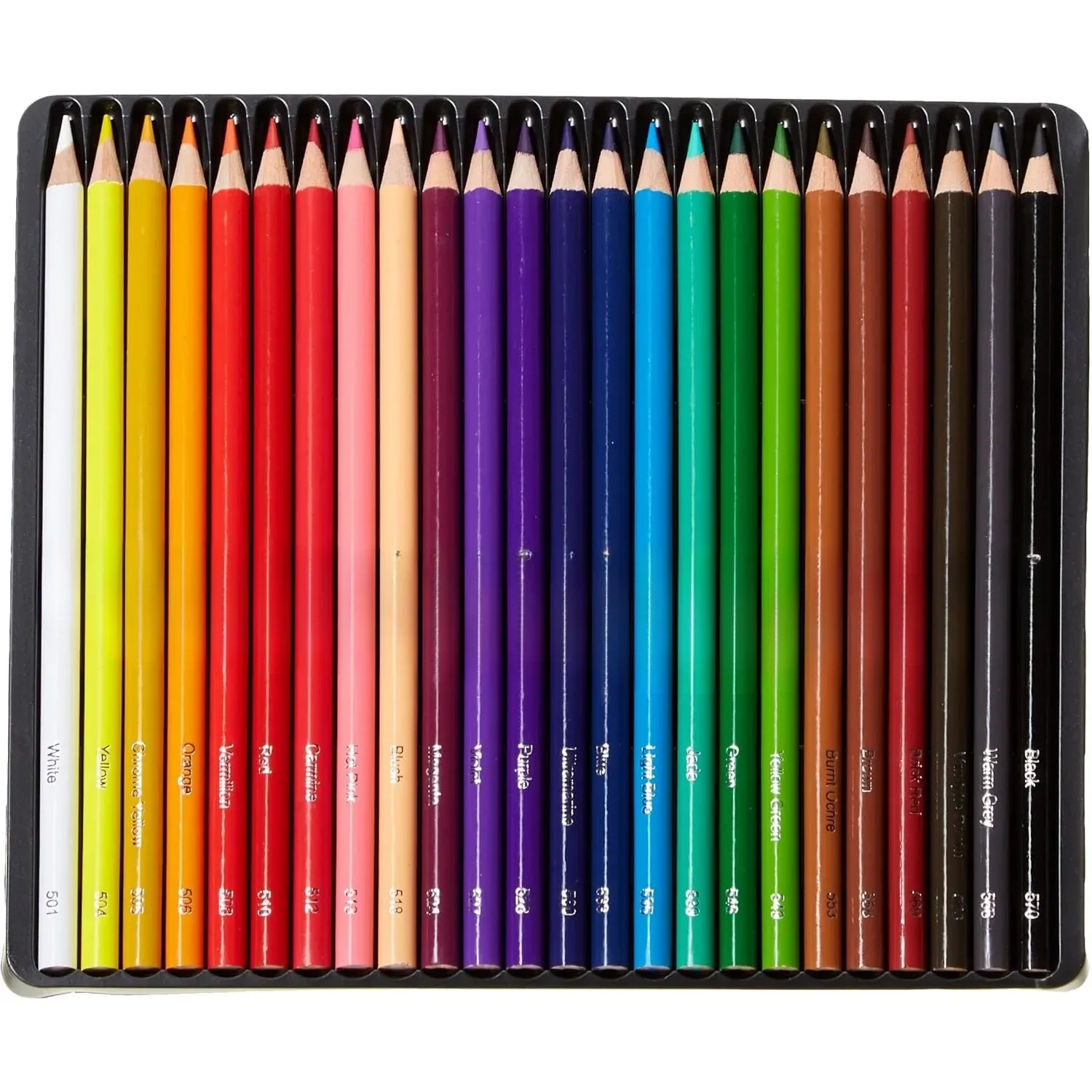 Premium Colored Pencils- 24, 48, 72, Count Soft-Core, Multicolor- Set of 1 - Image 2