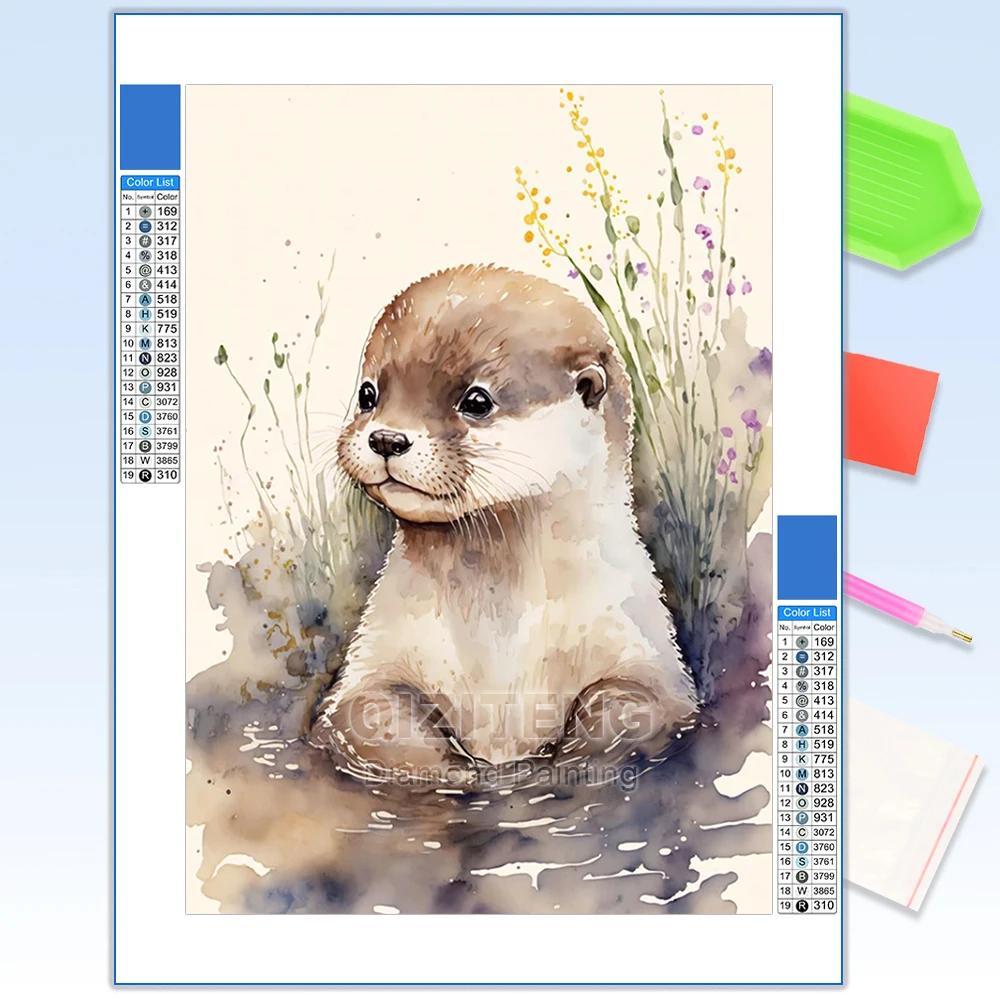 Baby Animal Diamond Paintings- Full Round or Square Drills- 30x40 cm or 40x50 cm - Image 9