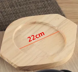 Cast Iron Roasting Steak Pan- Non Stick- Frying Pan With Wooden Holder - Image 15