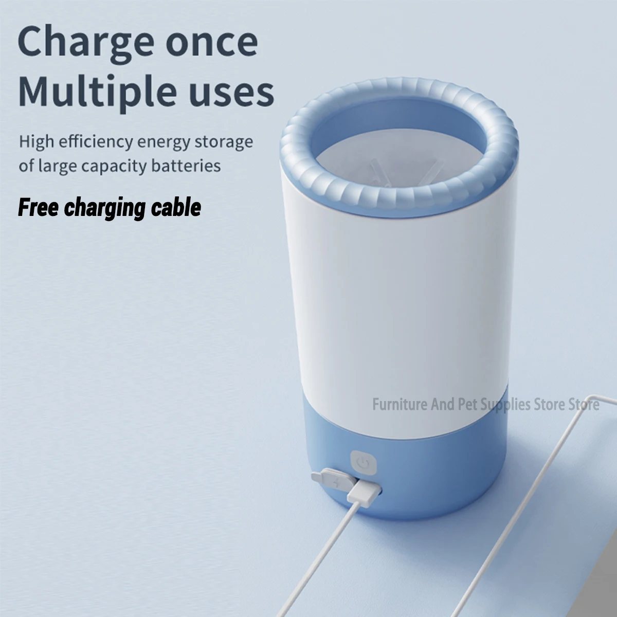 Pet Foot Washing Machine- Automatic Electric Pet Paw Cleaner - Image 5