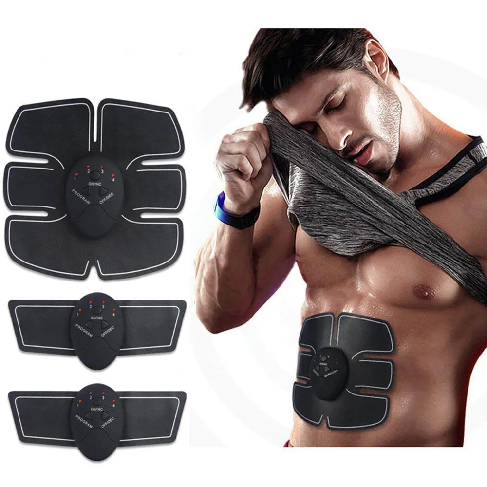 Muscle Stimulator- Muscle Trainer- EMS Wireless Smart Abdominal Muscle Toner- Home Gym Workout Machine For Men/ Women - Image 5