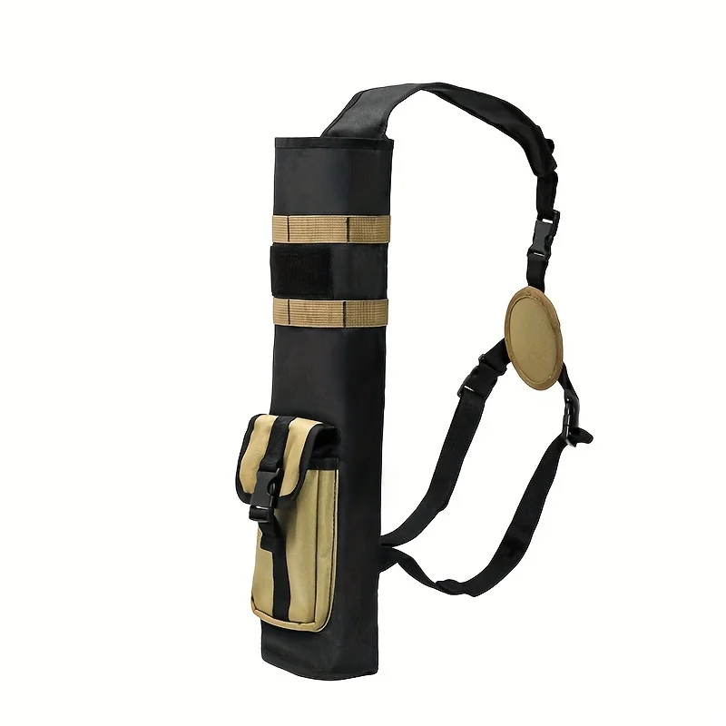 Archery Lightweight Back Arrow Quiver- Dual Use- Foldable, Compact- Hip Arrows Bag with Molle System - Image 8