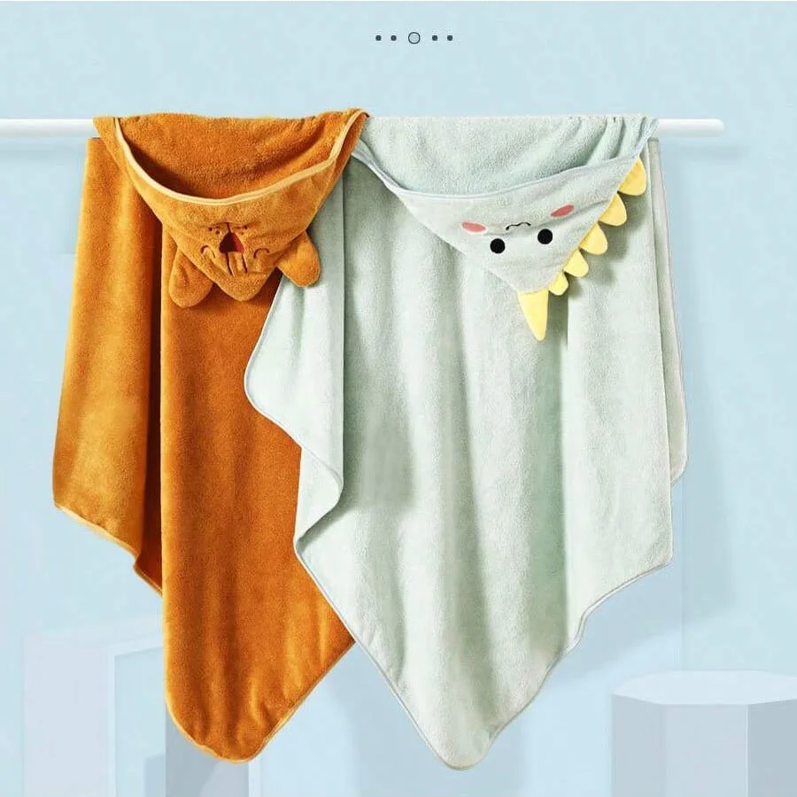 Blanket/Bathrobe Baby Wrap- Warm Fleece Blanket- 1 to 3 years - Image 5