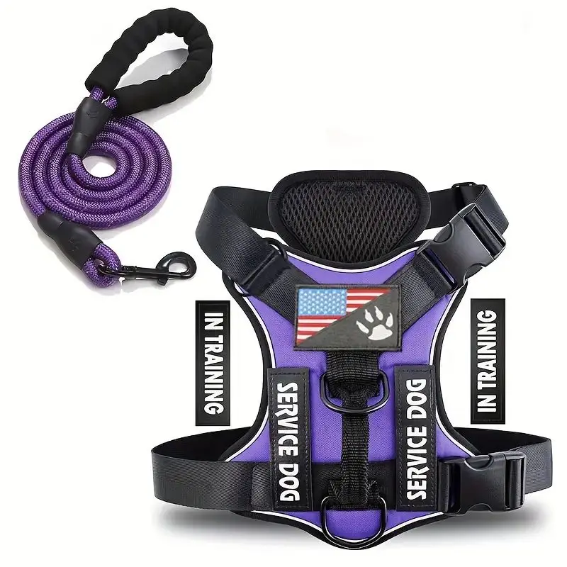 Dog Harness And Leash Set- Escape-Proof- No-Pull Dog Vest/ Harness with Reflective Leash - Image 10