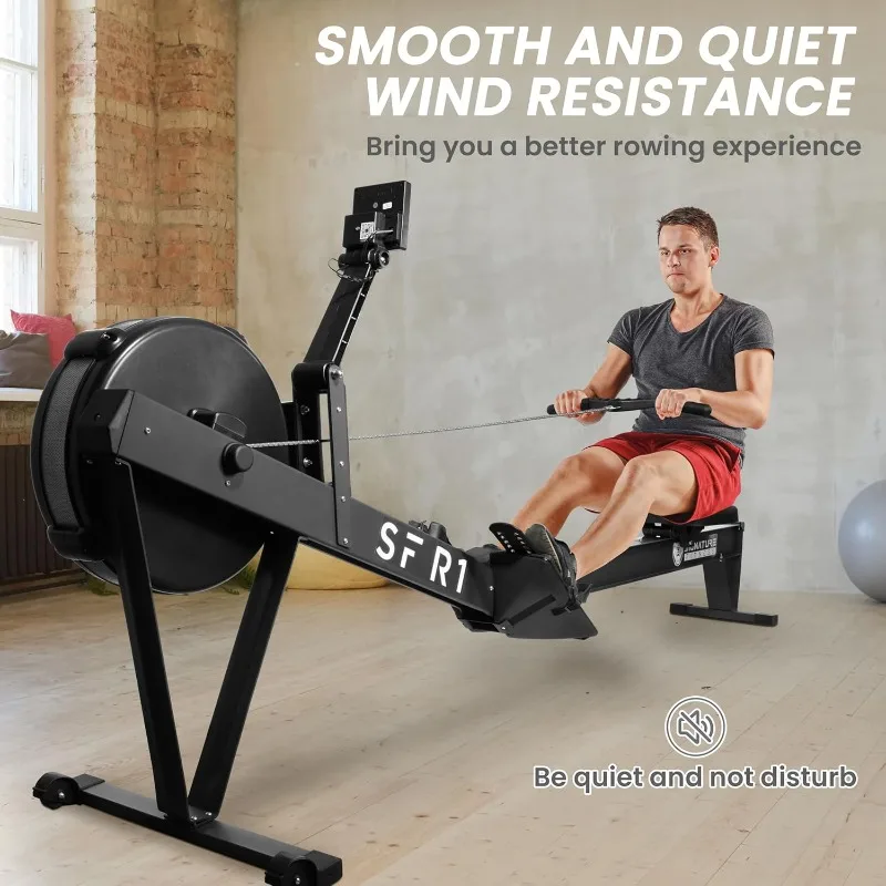 Home Rowing Machine- Indoor Exercise Equipment- Rowing Machine with LCD Display - Image 6