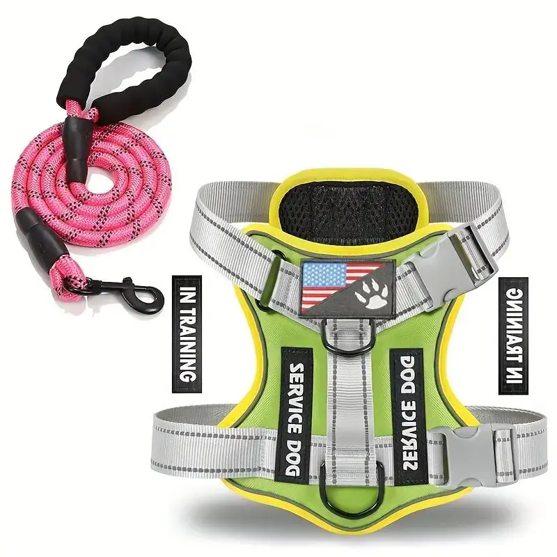 Dog Harness And Leash Set- Escape-Proof- No-Pull Dog Vest/ Harness with Reflective Leash - Image 9
