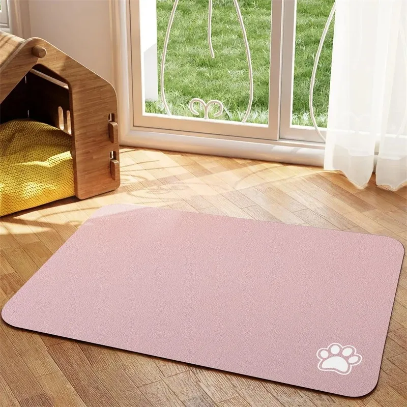 Pet Feeding Mat- Absorbent Dog/ Cat Mat for Food and Water- Easy to Clean- Quick Dry- Dog Mat for Messy Drinkers- Many Sizes and Colors - Image 9