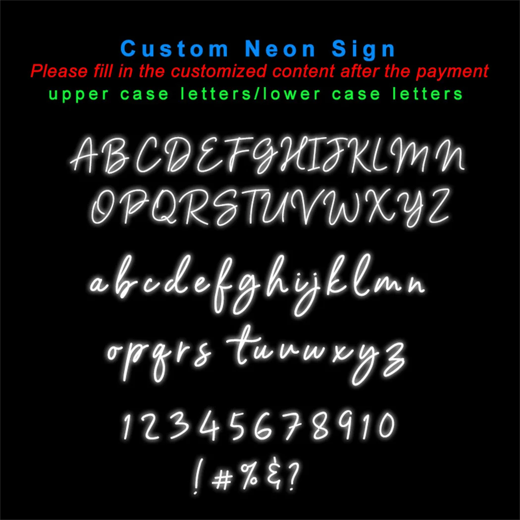 Custom Neon Sign- LED Name Light for Kids- Neon Sign for Wall Decor- Personalized - Image 3