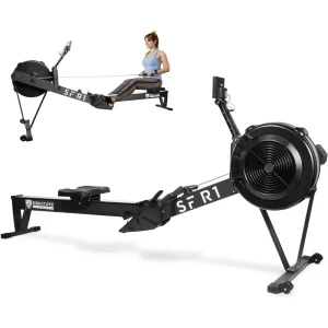Home Rowing Machine- Indoor Exercise Equipment- Rowing Machine with LCD Display