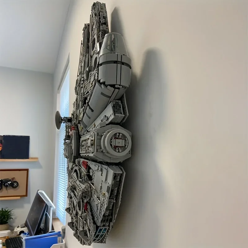 8445 PCS Millennium Falcon- DIY Building Blocks/Puzzle Set-14+ - Image 6