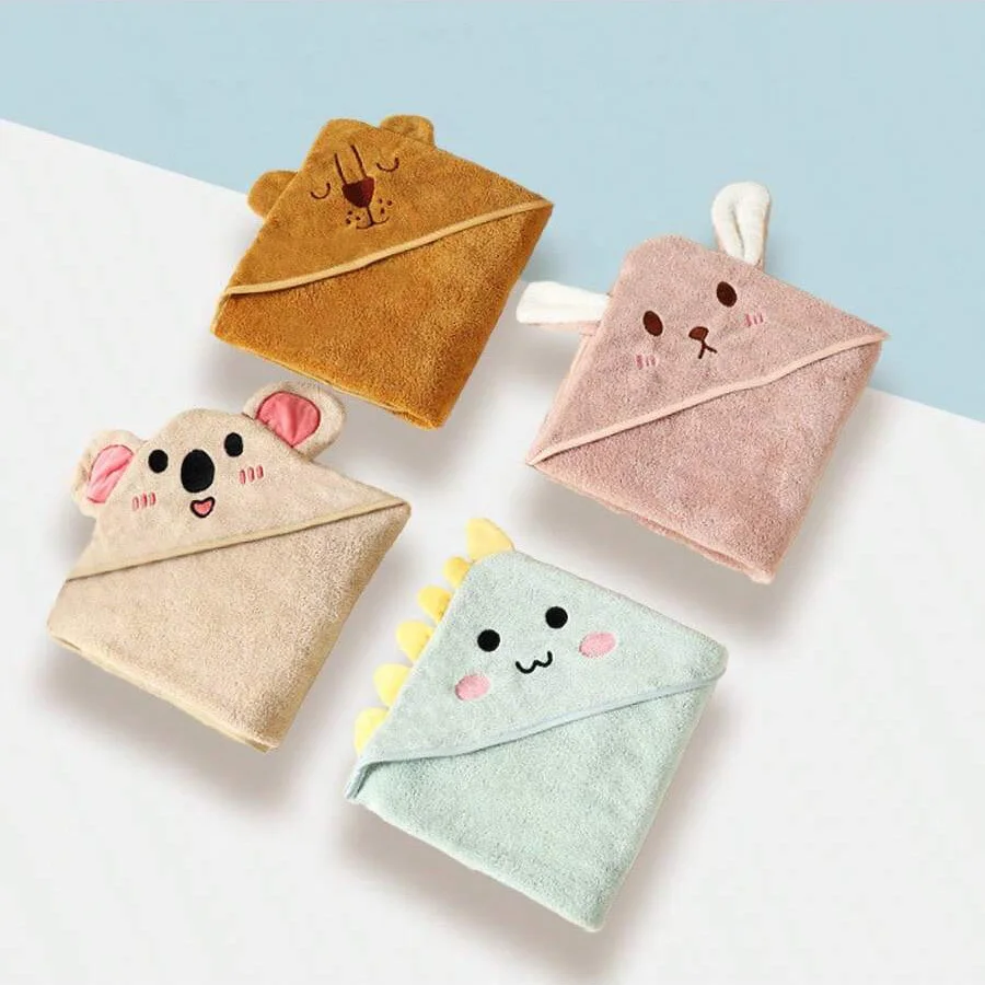 Blanket/Bathrobe Baby Wrap- Warm Fleece Blanket- 1 to 3 years - Image 4